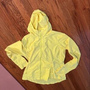 Lululemon  🍋 Yellow Hooded Jacket